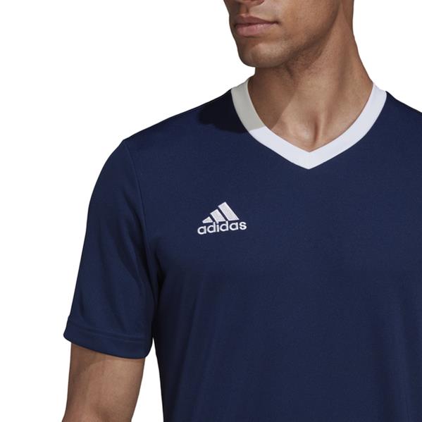 adidas Entrada 22 Team Navy Blue/White Football Shirt